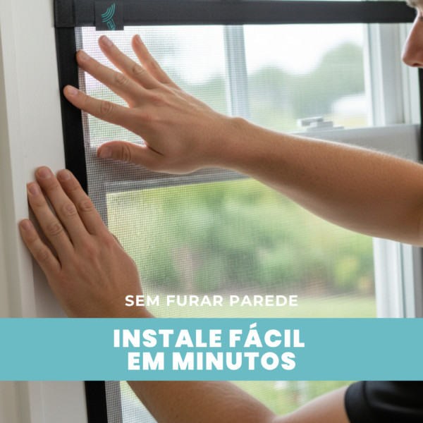 Tela Mosquiteira Velcro - Branca - Imagem 7